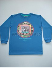 REMERA NENE MANGA LARGA JERSEY ESTAMPA CENTRAL ROCK STAR. GRUNY