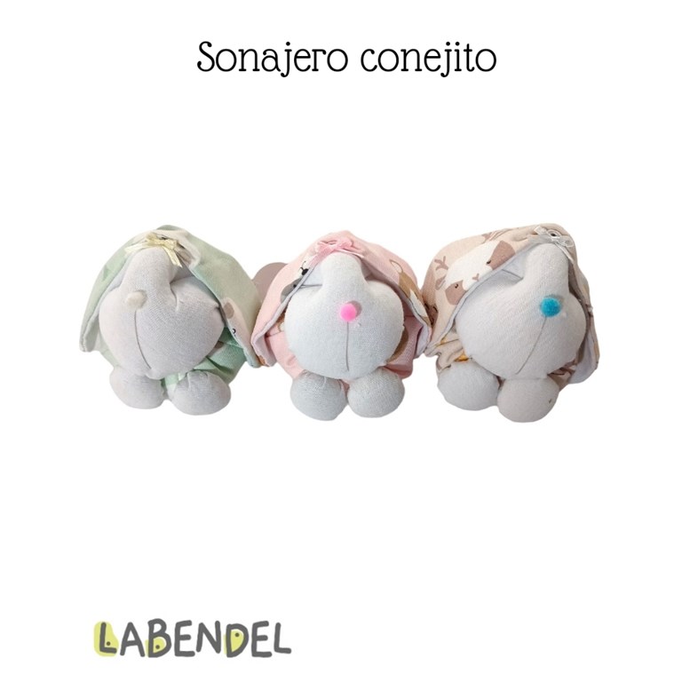 SONAJERO CONEJITO BEBA, BEBE VARON Y UNISEX AMERICA