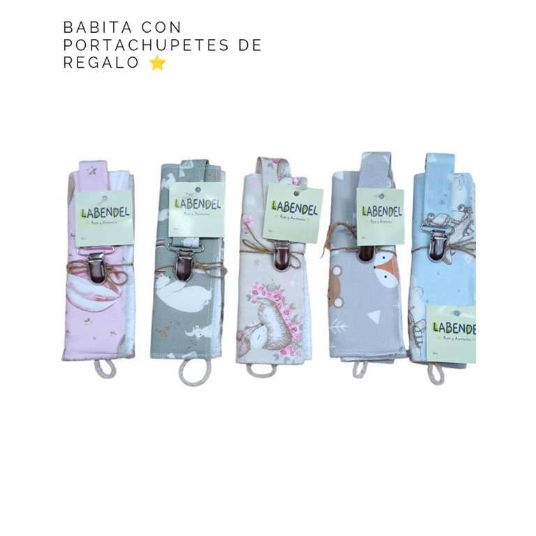 SET BABITA MAS PORTA CHUPETE. LABENDEL