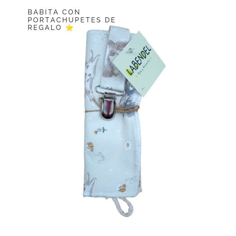 SET BABITA MAS PORTA CHUPETE. LABENDEL