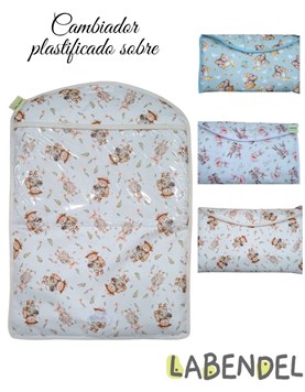 Cambiador cartera con bolsillo detras. Medidas aprox: 48cm x 35xm. Labendel