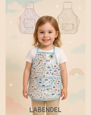 DELANTAL DE COCINERITO VARIAS ESTAMPAS. LABENDEL