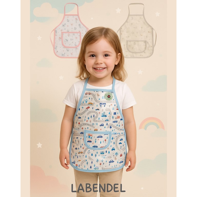 DELANTAL DE COCINERITO VARIAS ESTAMPAS. LABENDEL