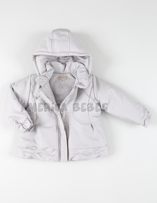 Campera beba con mini volados abajo. mac dash