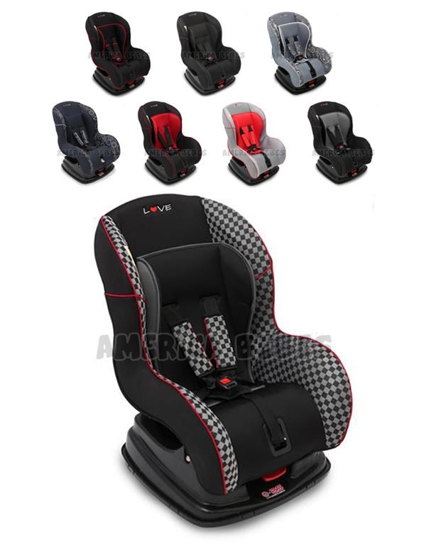 Butaca de bebe para auto con base. Varios colores. LOVE