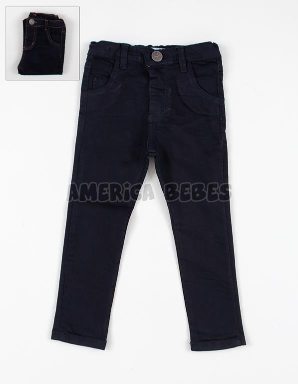 Pantalon gris bebe saten corte chino. Popeye