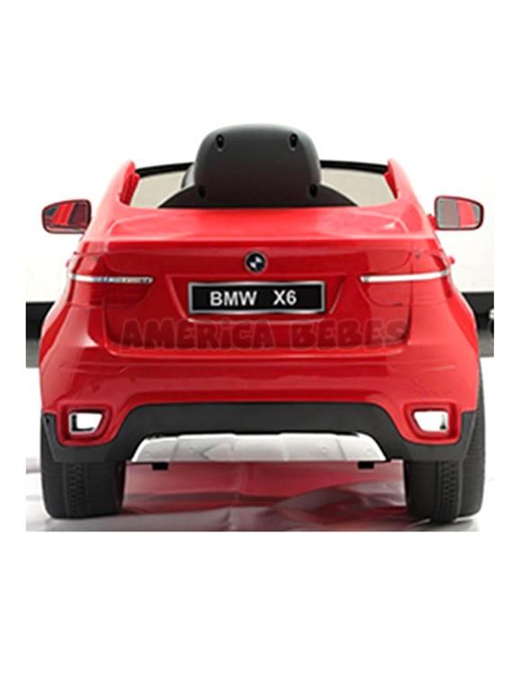 CAMIONETA BMW X6 NEGRO 12V C/CONTROL REMOTO, MP3, LUZ Y SONIDO. BIEMME