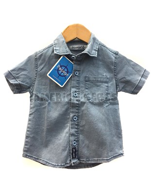 CAMISA MANG ALRGA PARA BEBE ESTAMPA PLUIMITAS. POPEYE
