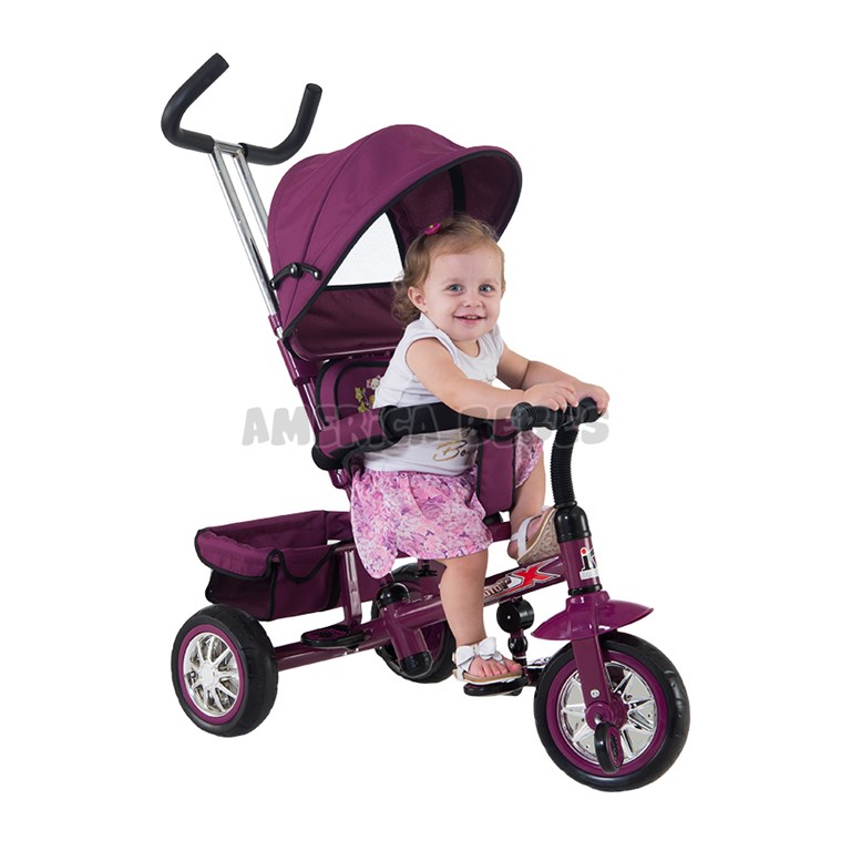 TRICICLO CONFORT BORDO CON ASIENTO GIRATORIO 360° BIEMME