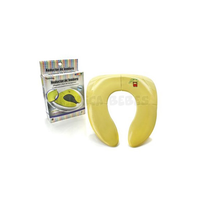 Reductor de inodoro plegable. Trabas internas.Topes antideslizantes. Baby Innovation.