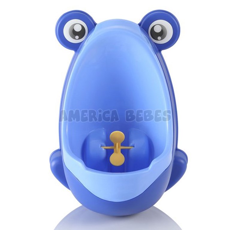 Urinal Mingitorio para nenes, desmontable y doble opción de uso: colgado en la pared o parado en el piso. Con sopapas. Colores surtidos. Baby Innovation.