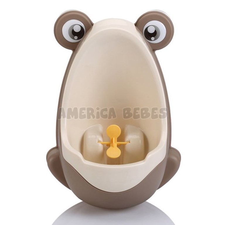 Urinal Mingitorio para nenes, desmontable y doble opción de uso: colgado en la pared o parado en el piso. Con sopapas. Colores surtidos. Baby Innovation.