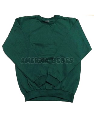 Buzo colegial verde. Ely.