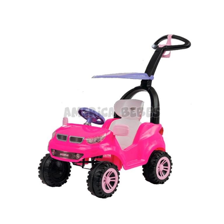 PUSH CAR EASY RIDE ROSA 3 EN 1. BIEMME
