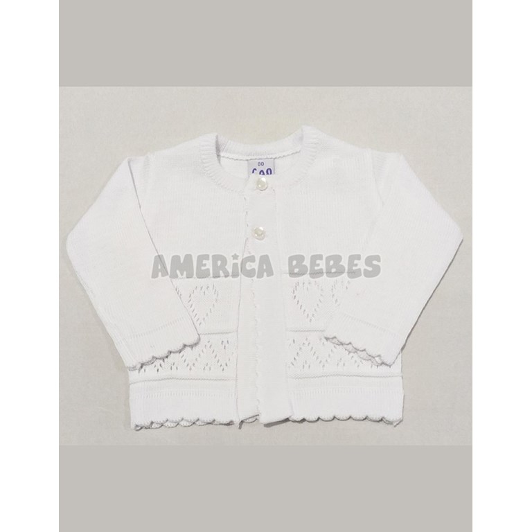CAMPERA HILO BEBA CORAZON CEO