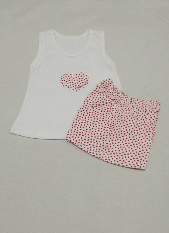 Set 3 piezas, body estampado central con ranita en interlock liso, campera con capuchaplush 'piel de oso', nena y varón. Dreams