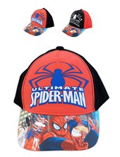 Gorro con visera SPIDERMAN. Colores surtidos. Disney Licencia.