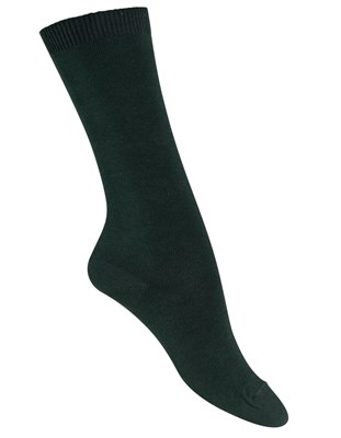 A15042 Media colegial 3/4  lisa VERDE. Stylo.