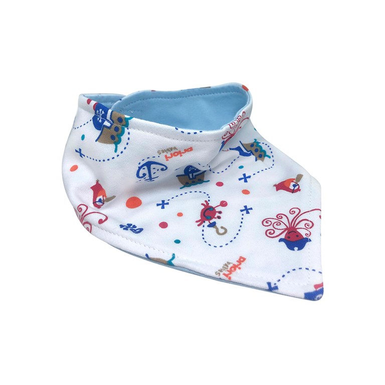 BABERO BANDANA ESTAMPADO PRIORI