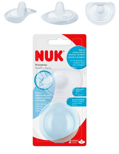 Pezonera silicona Medium Nuk