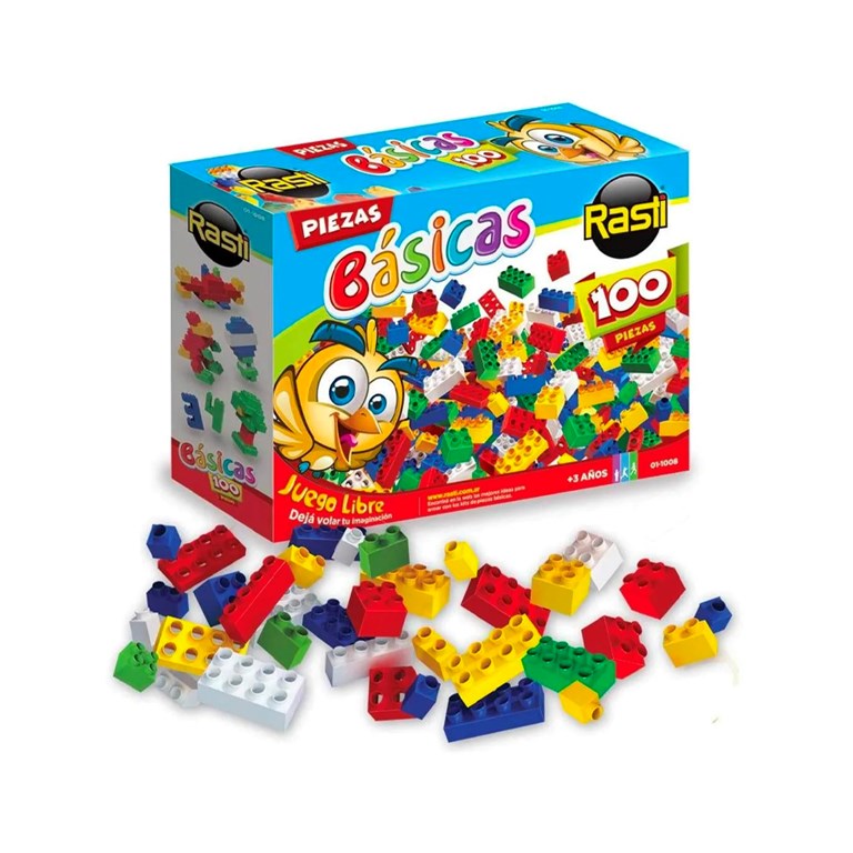 Kit piezas Básicas x 100. Rasti
