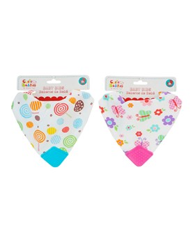 BABERO C/MORDILLO BANDANA. WOODY TOYS.