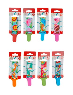 CINTA PORTACHUPETE. COLORES SURTIDOS. WOODY TOYS