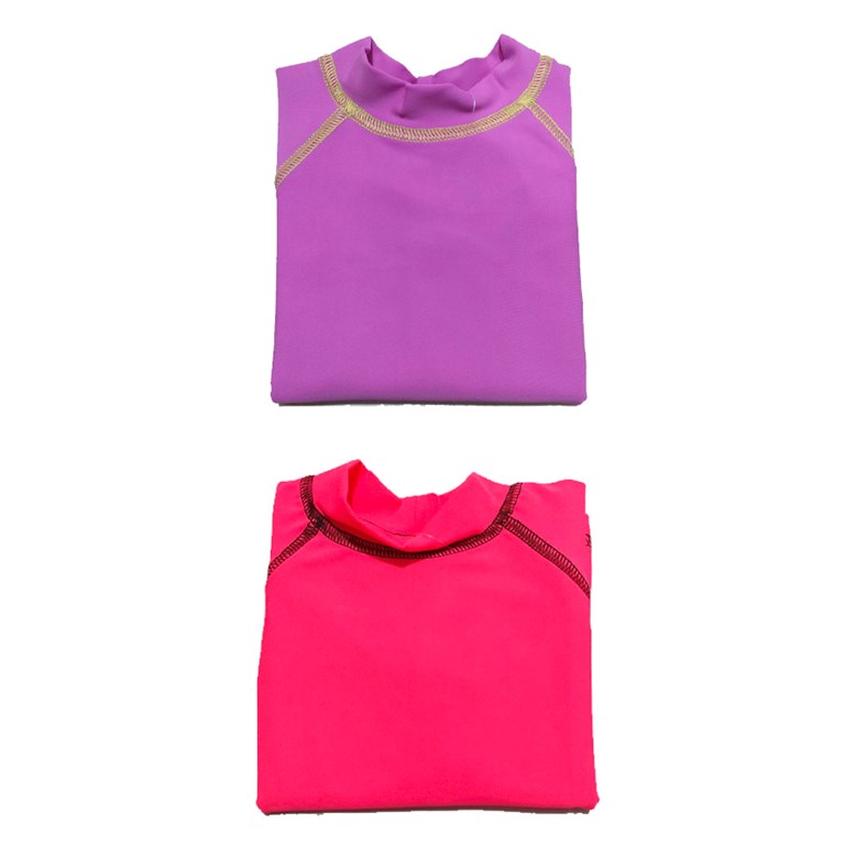 REMERA BEBE FILTRO UV M/L. COLORES SURTIDOS. PETENONE