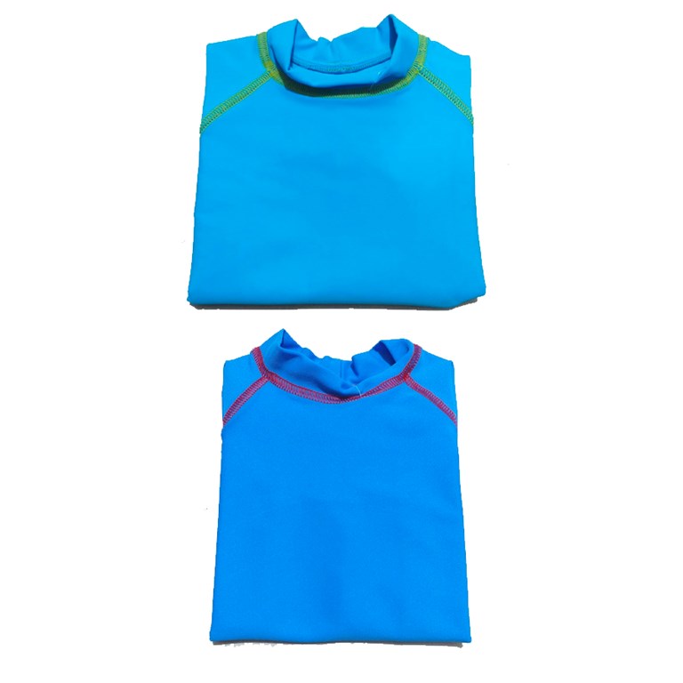 REMERA NENE FILTRO UV M/L. COLORES SURTIDOS. PETENONE