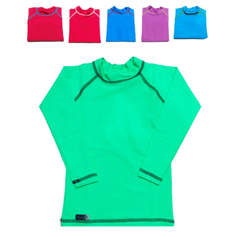 REMERA NENE FILTRO UV M/L. COLORES SURTIDOS. PETENONE