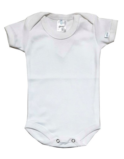 Body cuello americano manga corta blanco. Gamise