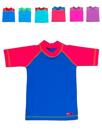 REMERA M/C NENE FILTRO UV. COLORES SURTIDOS. PETENONE