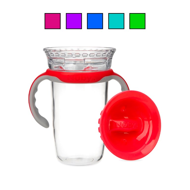 Vaso smart edge 360. Colores surtidos. Nuby