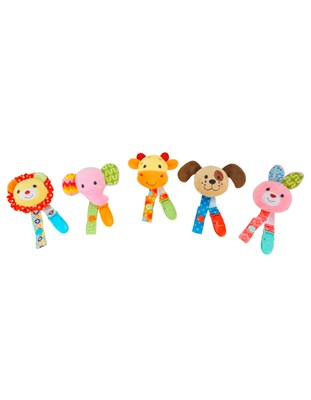 PORTACHUPETE 8' 5 ANIMALES. COLORES SURTIDOS. WOODY TOYS.