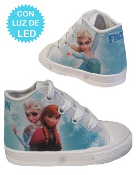 Zapatillas de bebé con luces led Frozen. Disney