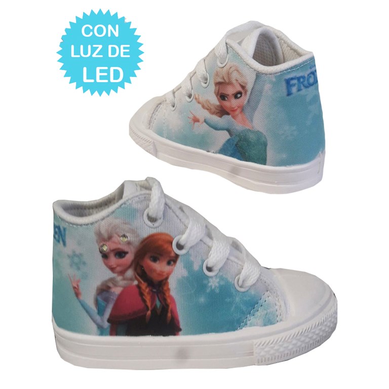 Zapatillas de bebé con luces led Frozen. Disney