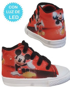 Zapatillas de bebé con luces led Mickey. Disney