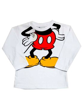 Remera bebe M/L Mickey cuerpo. Disney