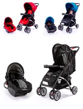 COCHE BEBÉ TRAVEL SISTEM CON BUTACA APTO VEHÍCULO, PLEGABLE, TRES POSICIONES RECLINABLE, RAINBOW