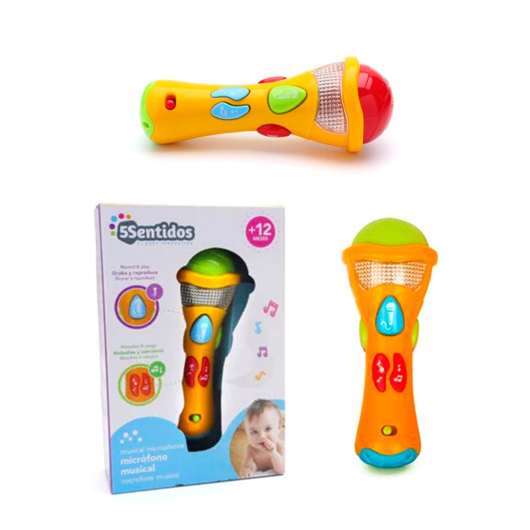 MICROFONO DIDACTICO CON MUSICA BABY INNOVATION