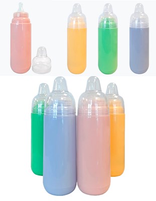 MAMADERA TERMICA C/TAPA 250ML C/TETINA DE SILICONA. DISPITA