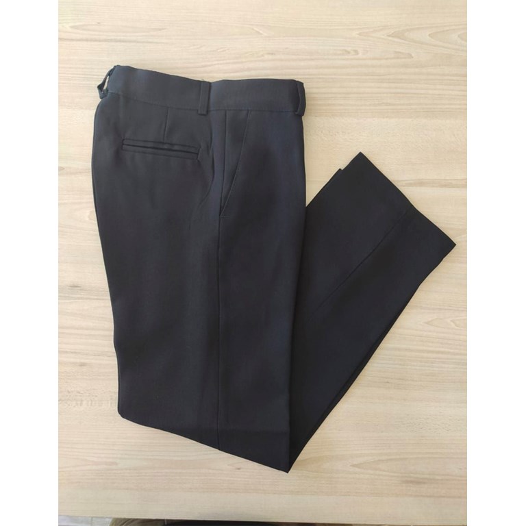 A124 NEGRO PANTALON MECANICO COLEGIAL Talle: 2-4 CON PINZAS. Talle 6 en adelante SIN PINZAS. SU ROGER