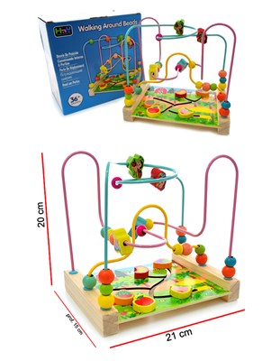 JUEGO DIDACTICO PRONO  20X22 CM MADERA. DREAM SPORTS