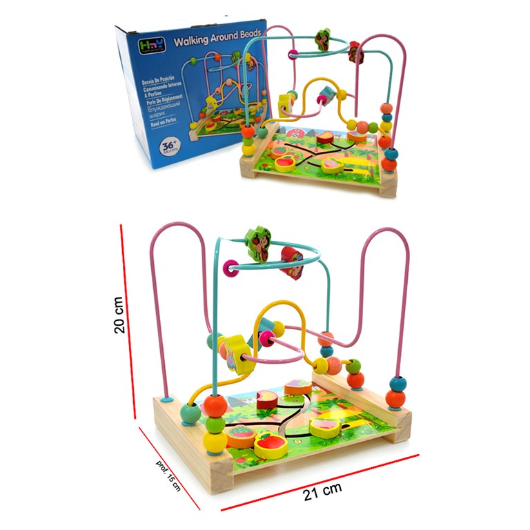 JUEGO DIDACTICO PRONO  20X22 CM MADERA. DREAM SPORTS