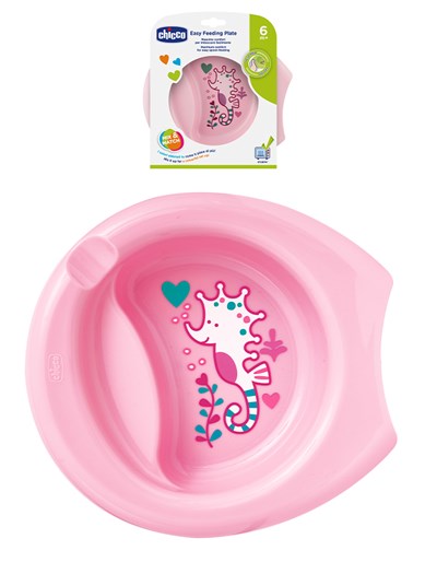 PLATO ROSA LINEA EASY 6+ CHICCO