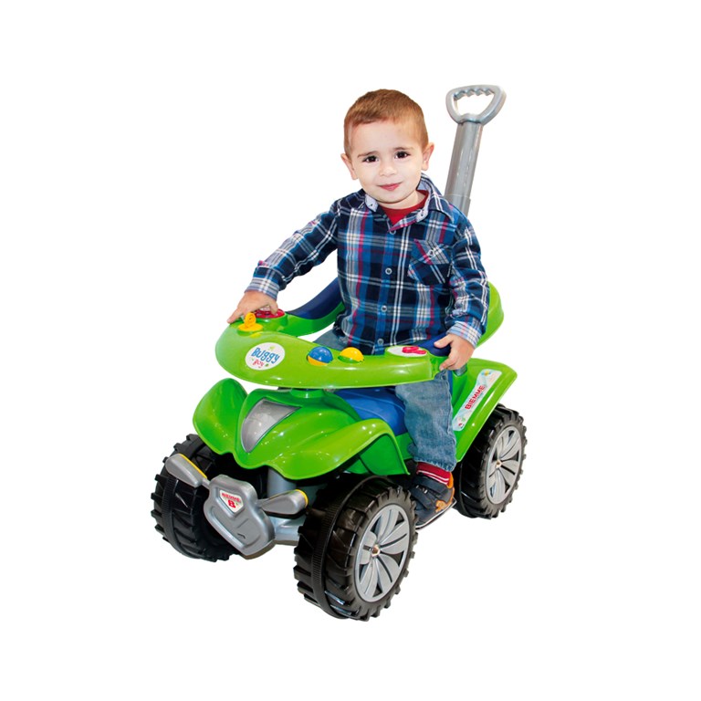 Andarin Buggy Boy 2 en 1. Barral de empuje. Piso desmontable.  Bocina. Mesita desmontable. + 18M. Biemme.