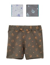 SHORT BEBE VARON RUSTICO ESTAMPADO CARTOON RUABEL