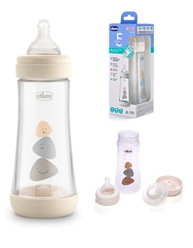 MAMADERA PERFECT 5 300ML 4+ FLUJO RAPIDO CHICCO
