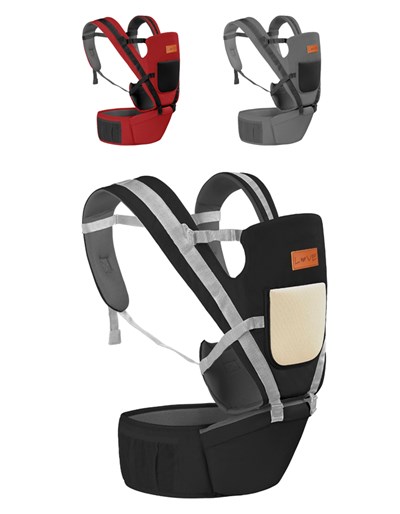 MOCHILA PORTA BEBE 3 EN 1. SISTEMA HIP SEAT. HASTA 15KG. LOVE