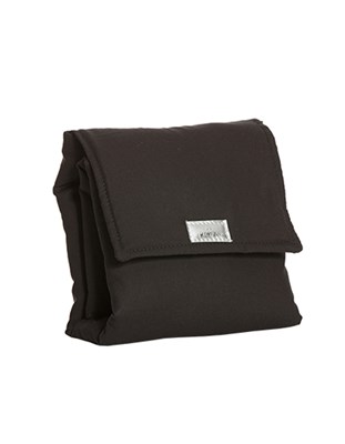 Cambiador negro de 3 capas en tela guata con plastico Gabardina. medidas:69cm x 43 cm.Pilim